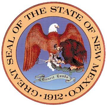 W32343 - Seal of the State of New Mexico Wall Plaque