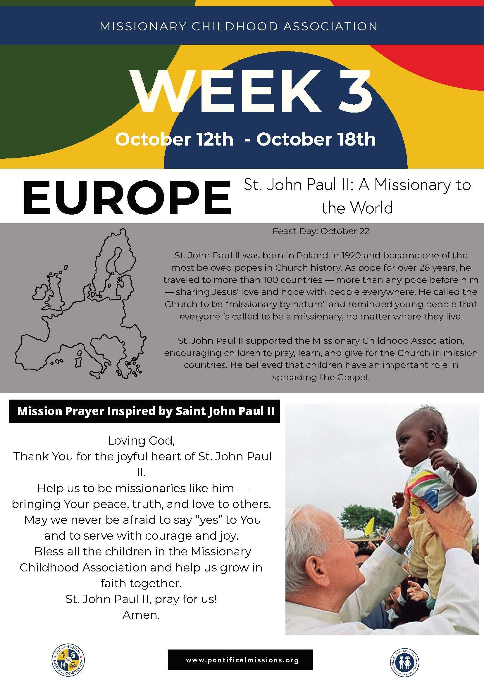 Week 3 - Europe