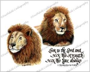 LOOK TO THE LORD (1 Chronicles, Encouragement, Faithwalk)