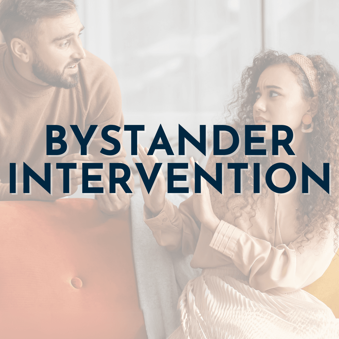 Bystander Intervention Could Save Someone from Domestic or Sexual Abuse