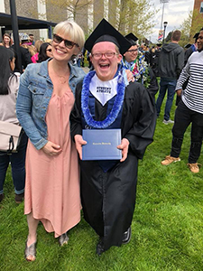 Cody Sullivan becomes the first student with Down syndrome to complete four years of college in Oregon