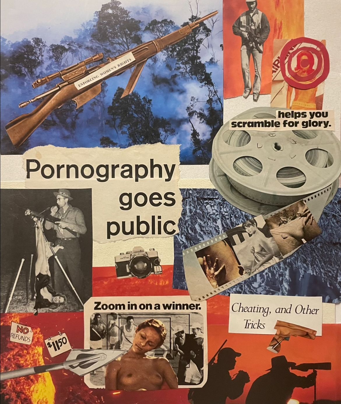 Pornography Goes Public by skye g.
