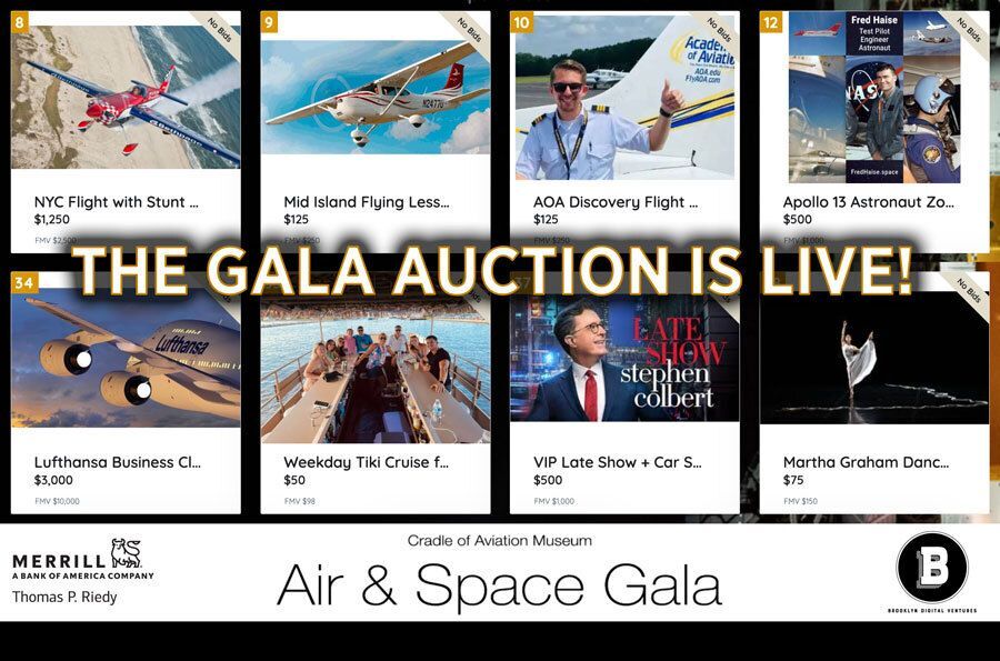 Air & Space Gala 2024 Auction is LIVE