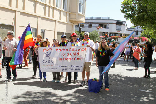 Walk with CASA in the Santa Cruz Pride Parade