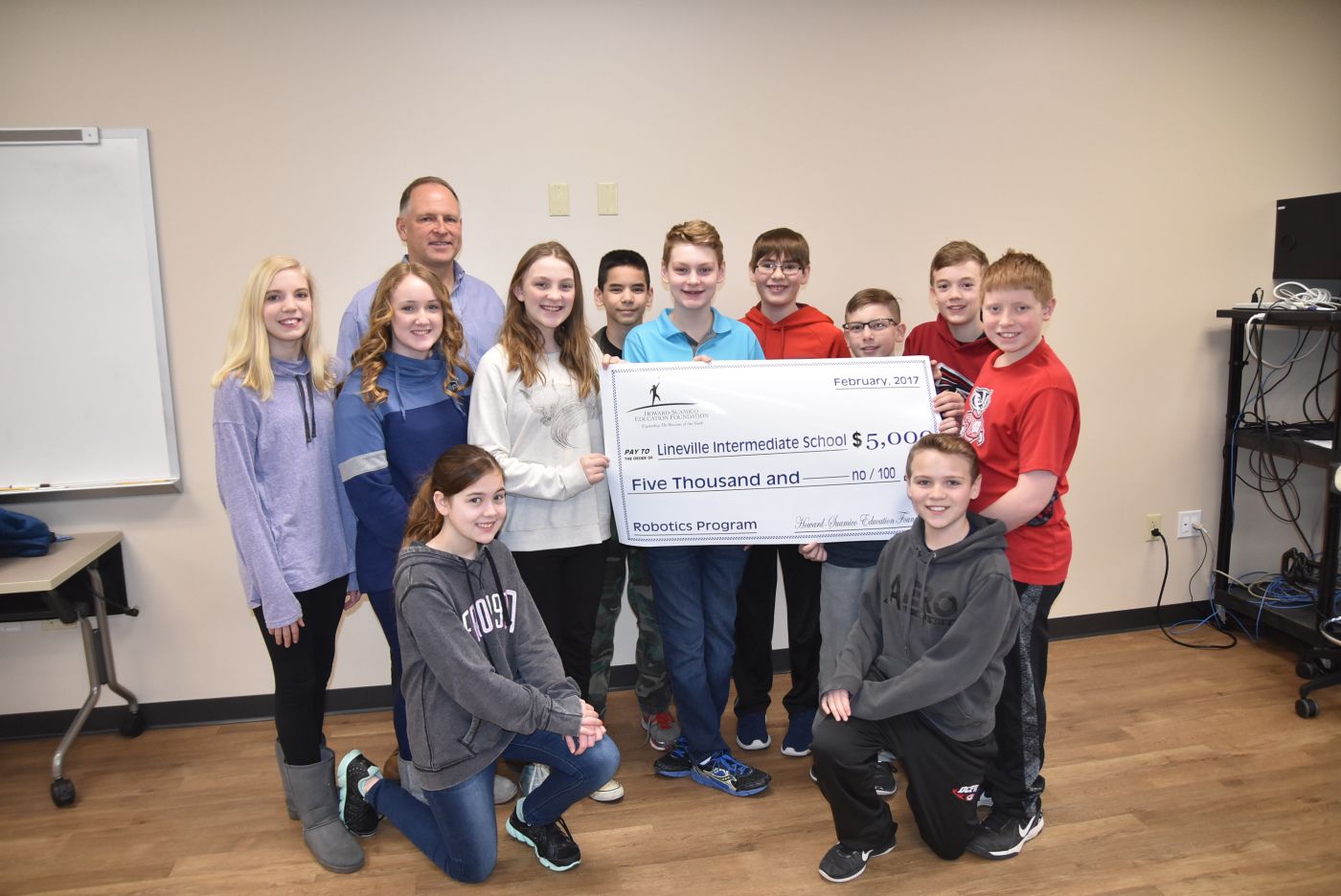 HSEF Grant to Support Robotics Program at Lineville – NBC 26 Partners in Education Report