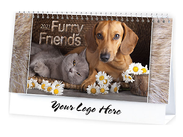 DESK CALENDAR - FURRY FRIENDS