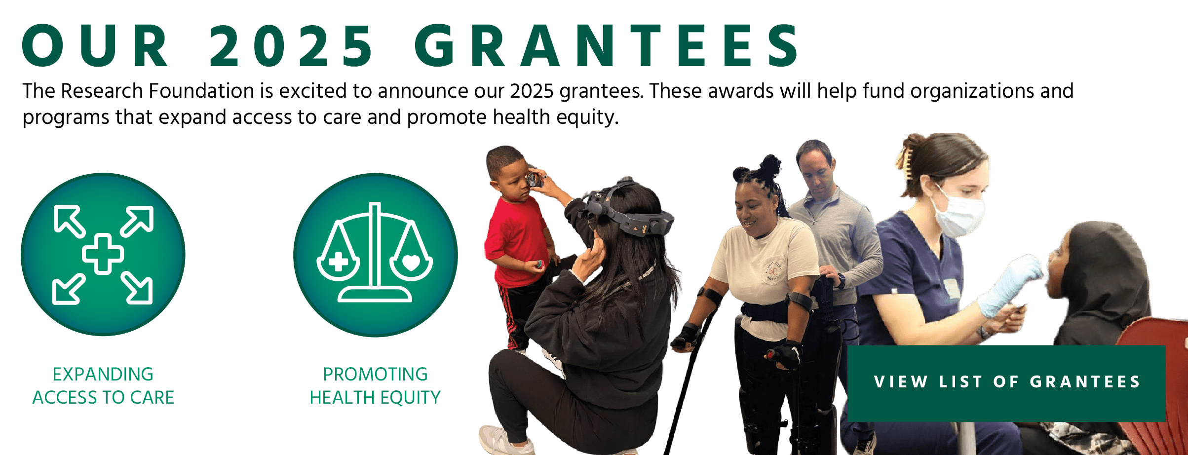 2025 Grantees of The Research Foundation