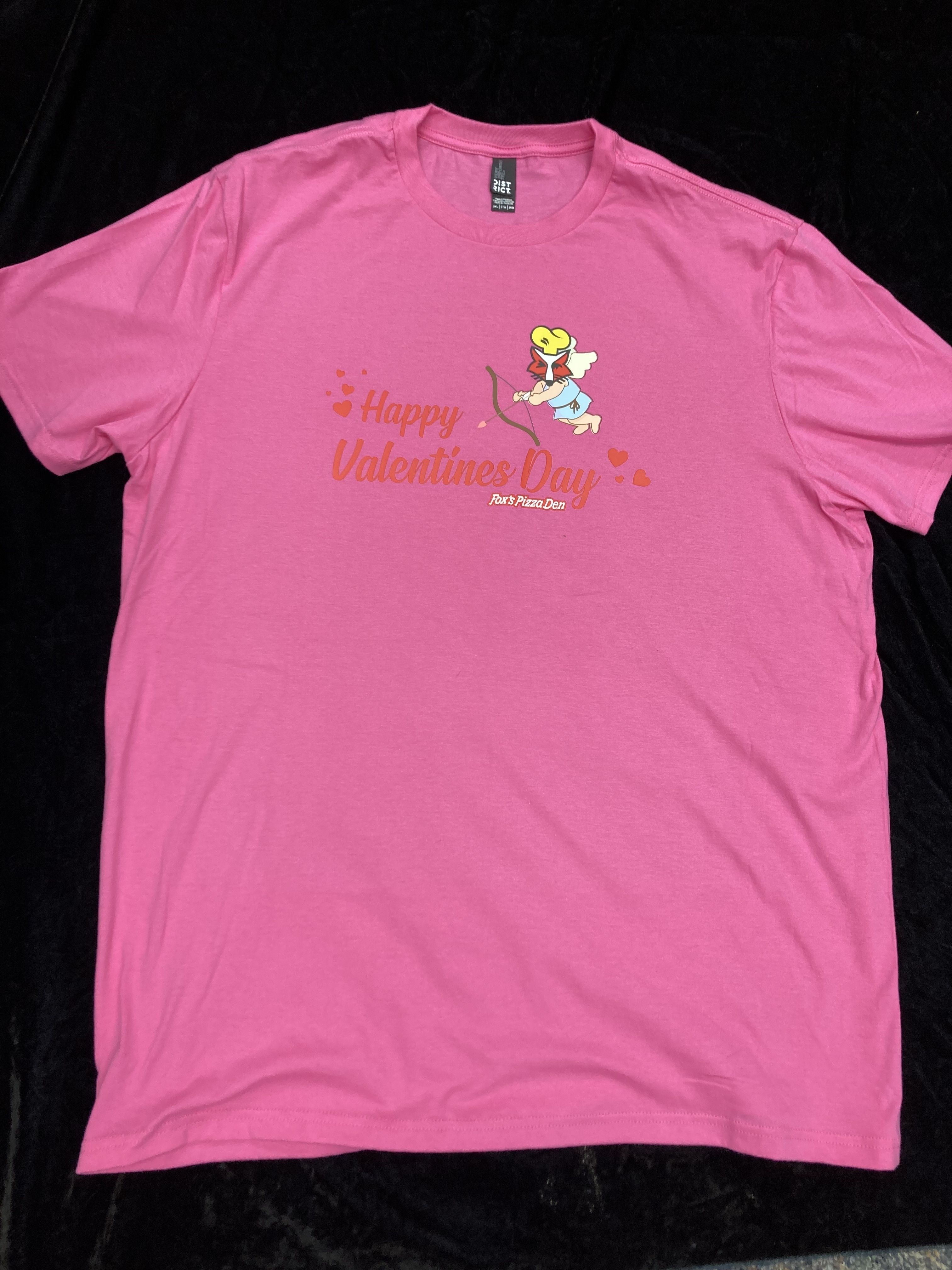 SALE 2025 Valentine's Day Logo - 2XL Pink T-Shirt