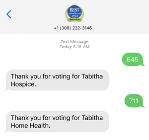 Text to vote for Best of Grand Island