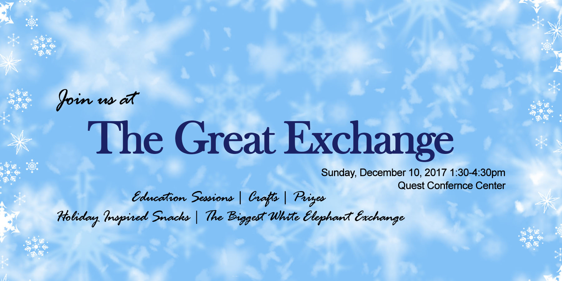 The Great Exchange: Education Programming Year End Celebration