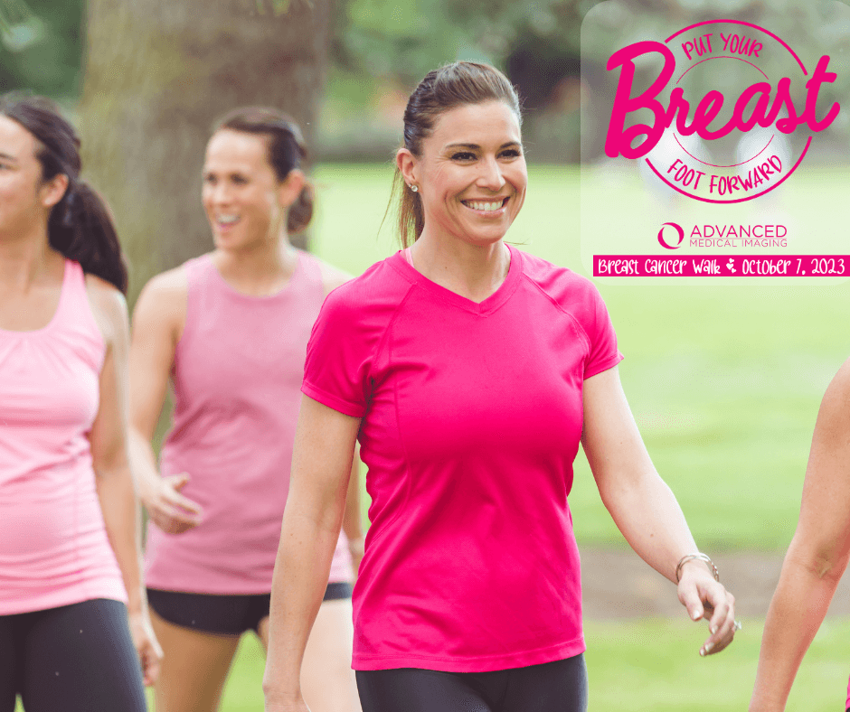 This will be AMI's first run walk to raise awareness for breast cancer. They are partnering with Pink Bandana with the proceeds to be giving to Pink Bandana's mission. 