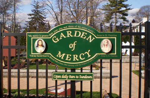 Cure of Ars Church Garden of Mercy