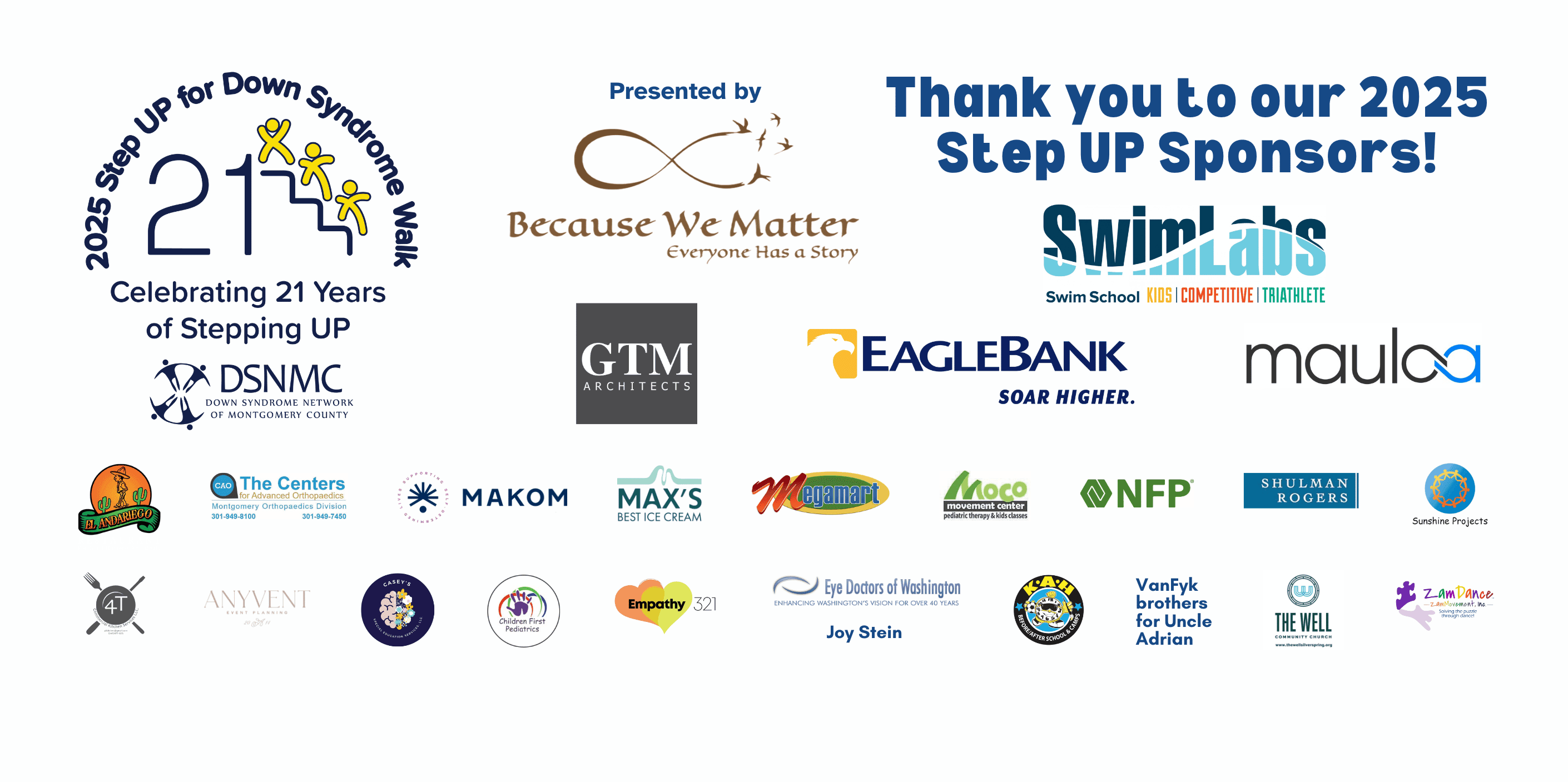 We are grateful for your support!