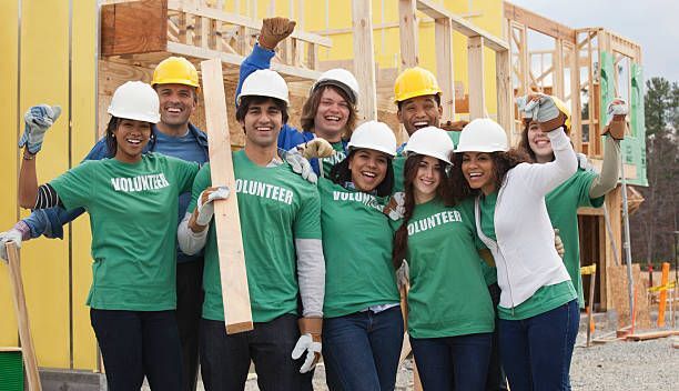 Volunteers Building Affordable Homes