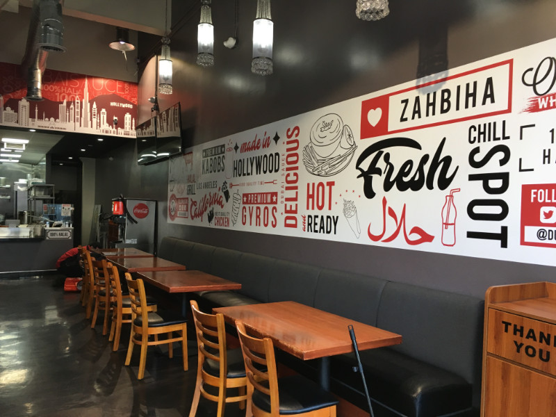 Restaurant Wall Murals | Los Angeles