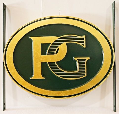SA28250 - Carved HDU Sign for "PG"