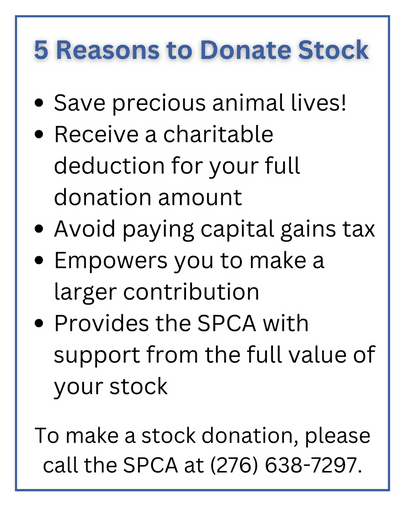 Stock giving graphic