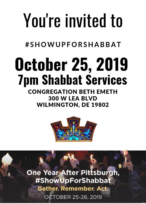 #ShowUpForShabbat