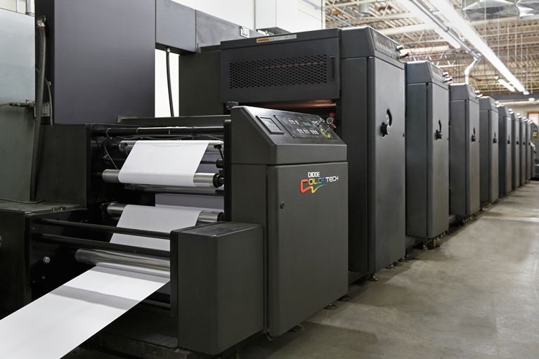 Web printing shop