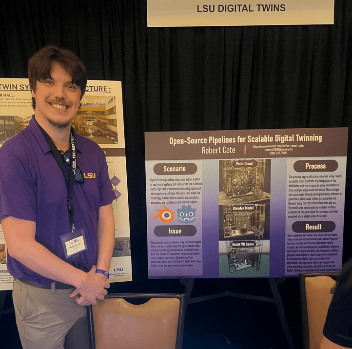 Simulating the Future: LSU’s Digital Twin Symposium Connects Innovation, Industry, and the Next Generation