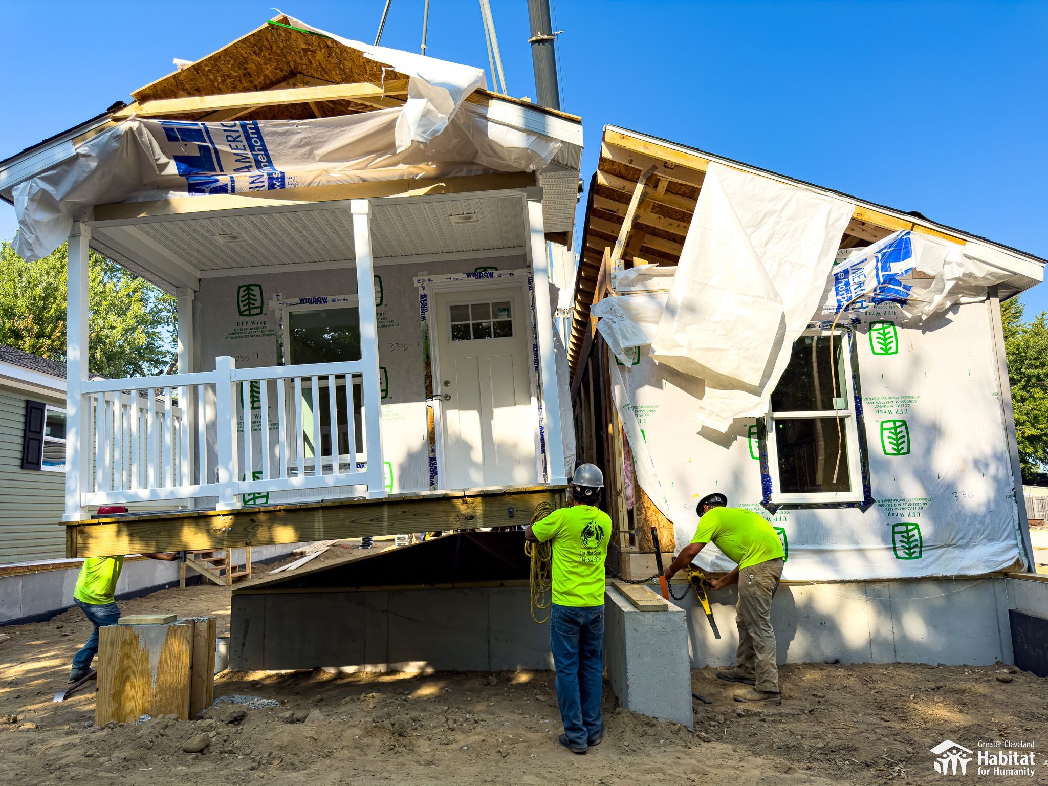 Habitat for Humanity debuts the first of its modular homes to address affordable housing shortage