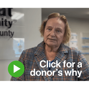 Donor testimonial