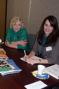 White Settlement ISD and Catholic Charities at literacy event