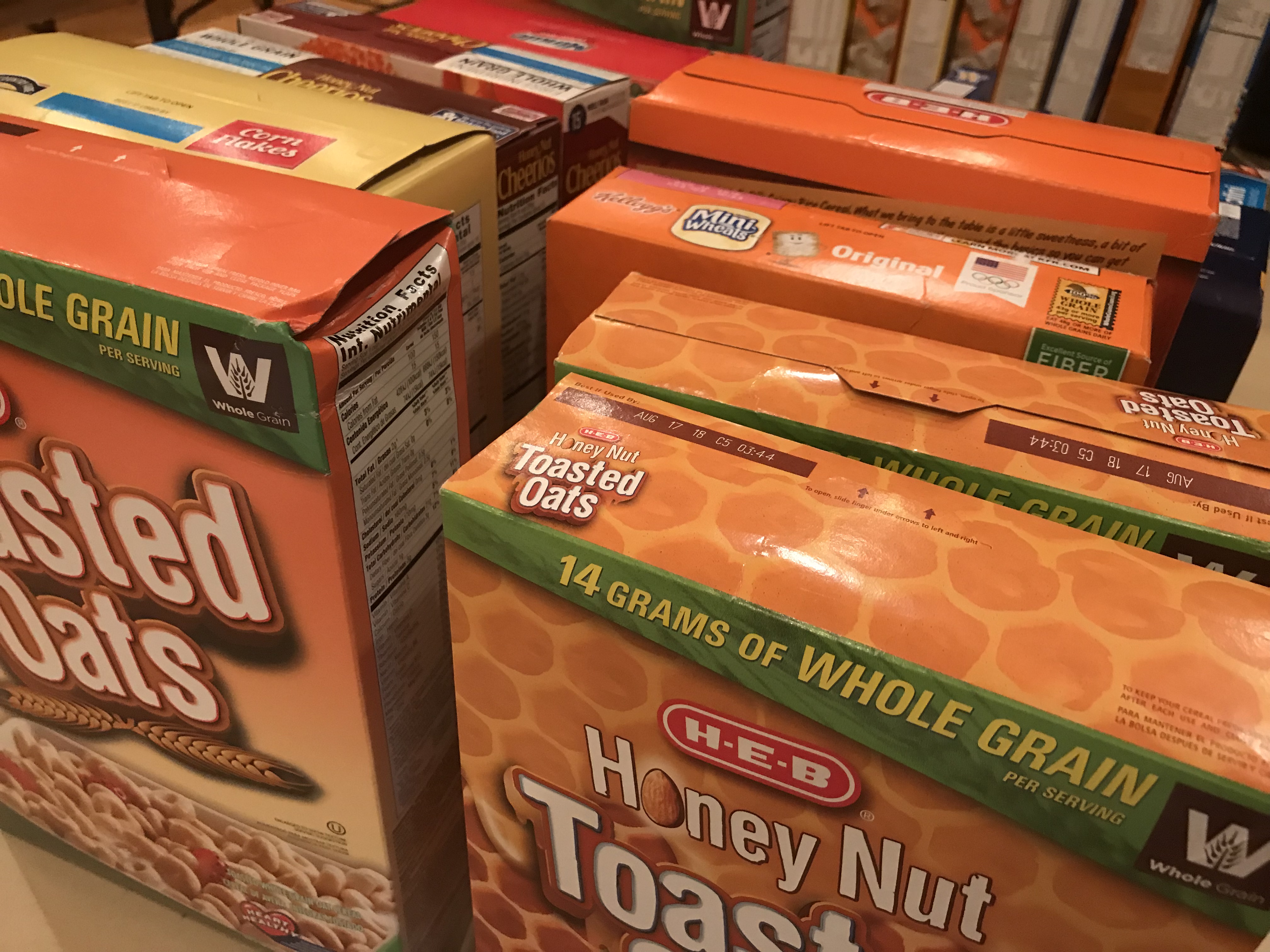 End of Summer Need in Food Pantry