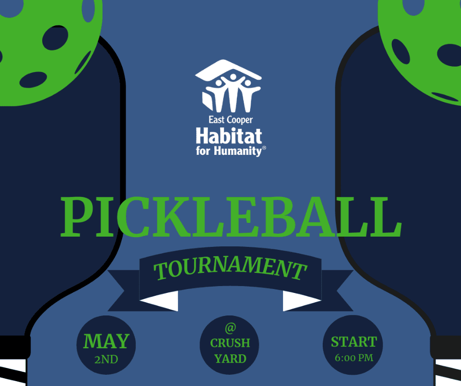 Pickleball Tournament East Cooper Habitat For Humanity