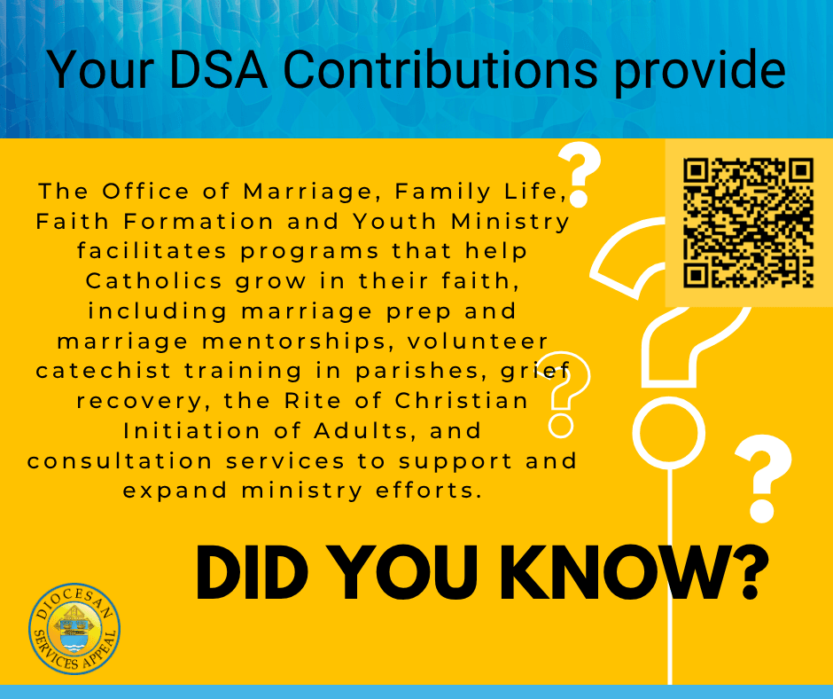 Did you know? Marriage, Family Life, Faith Formation and Youth