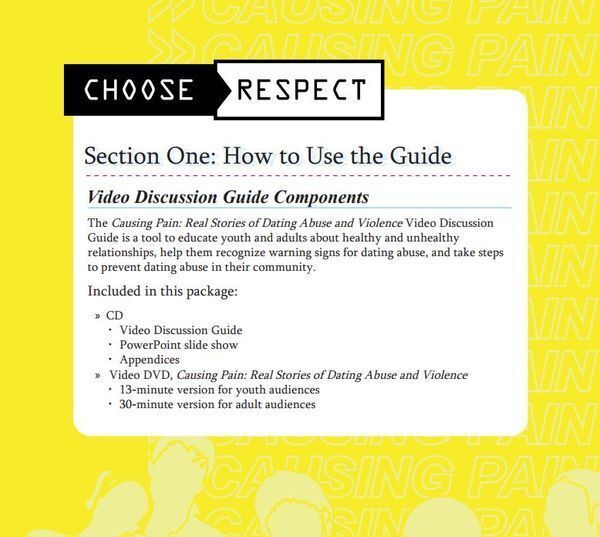 Choose Respect: CDC’s Teen Dating Violence Prevention Campaign