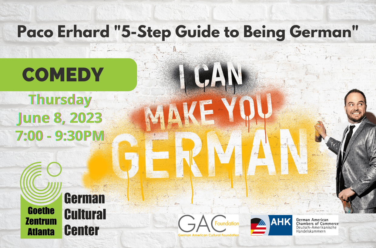 COMEDY: Paco Erhard "5-Step Guide to Being German"
