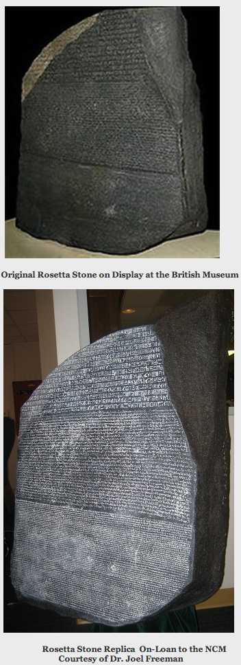 Rosetta Stone Replica