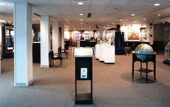 National Cryptologic Museum exhibit room at the July 1993 opening
