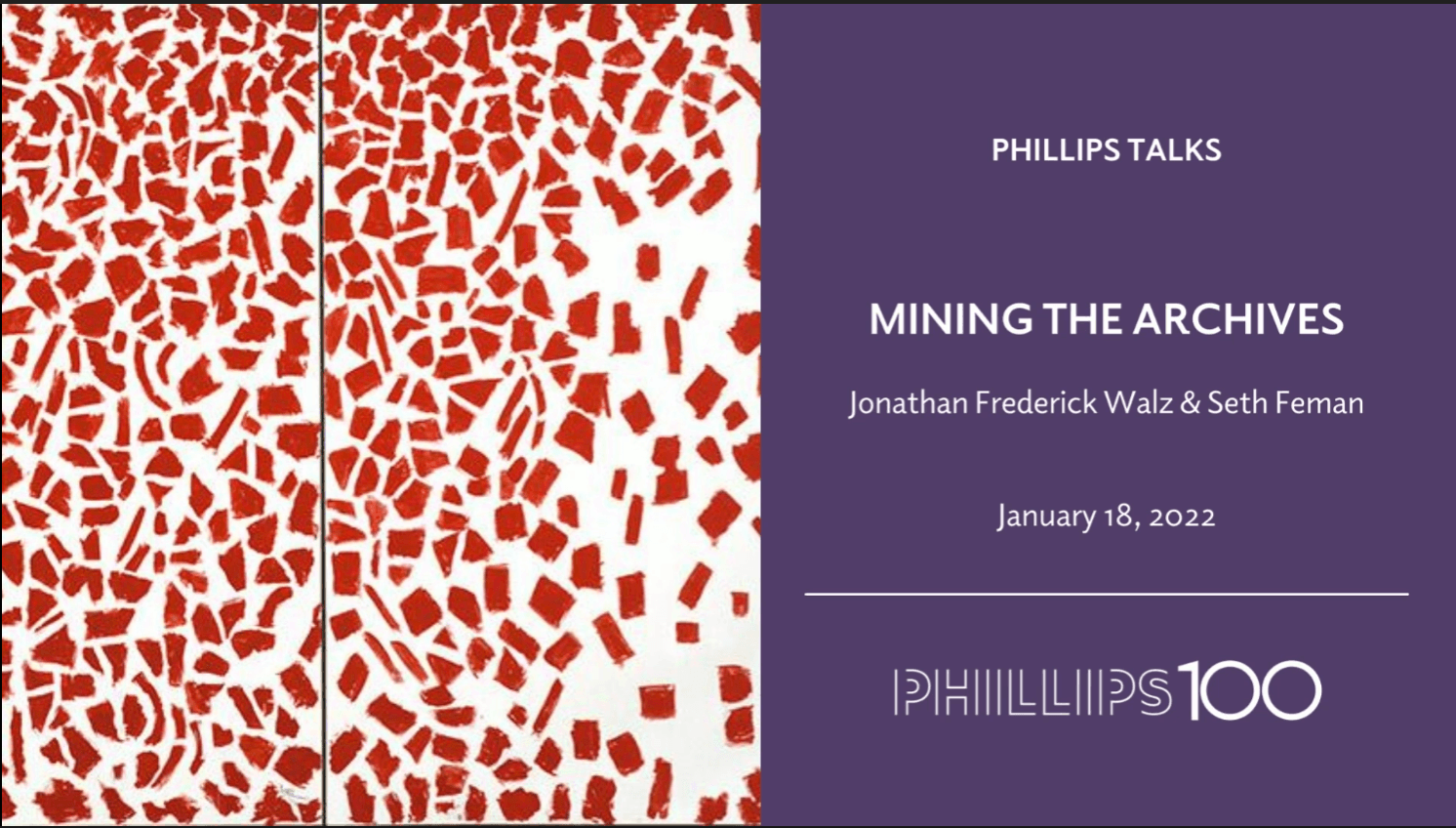 Mining the Archives: Jonathan Frederik Walz & Seth Feman
