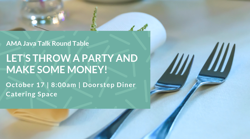 Java Talk Round Table - Let's throw a party and make some money!