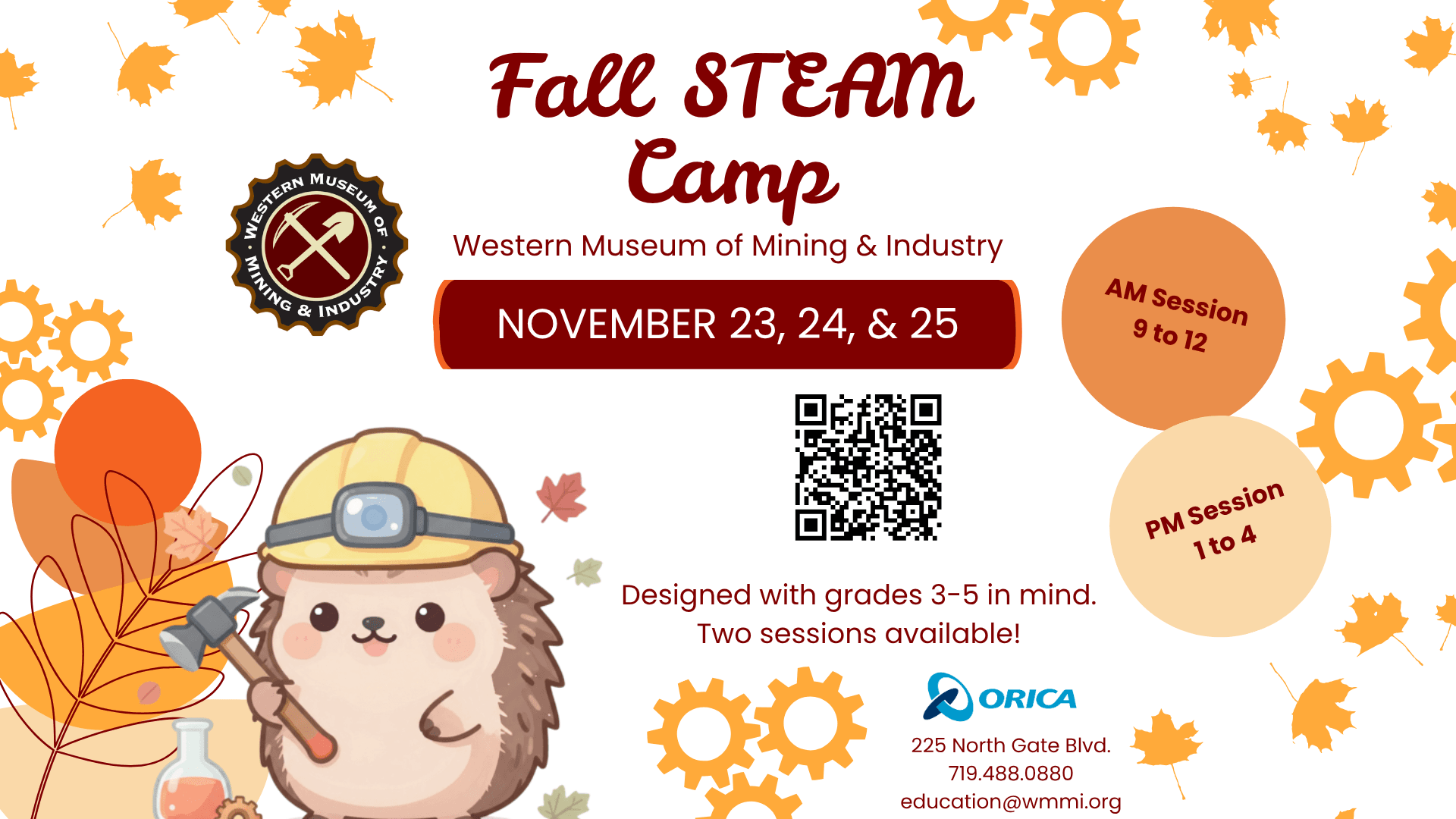 Thanksgiving Break STEAM Camp 