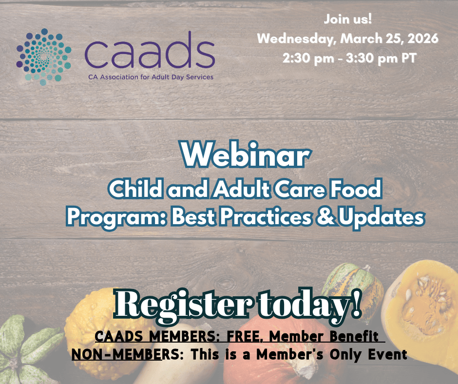 CAADS Webinar - March 25, 2026 announcement