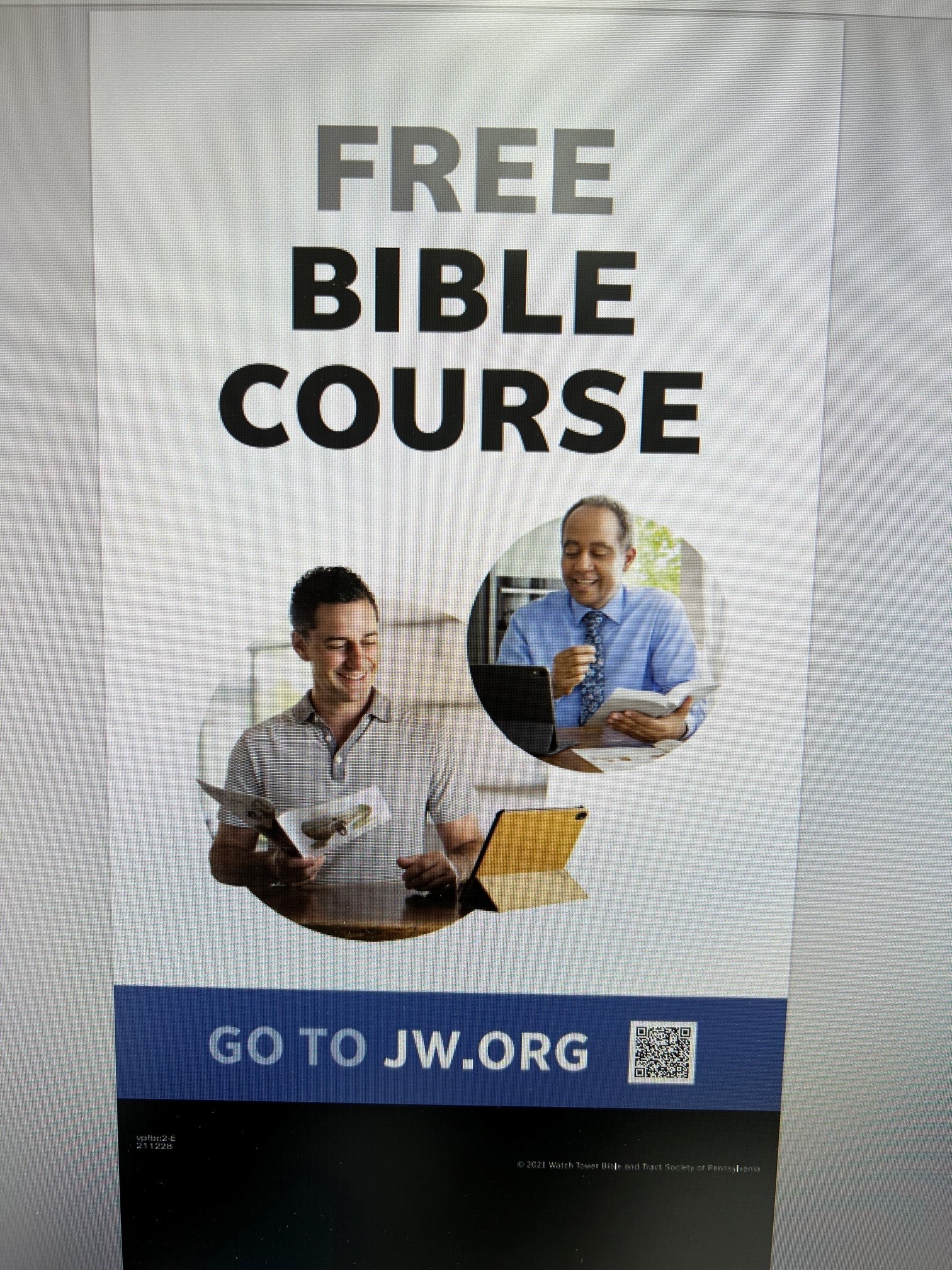 Free Bible Course- Men