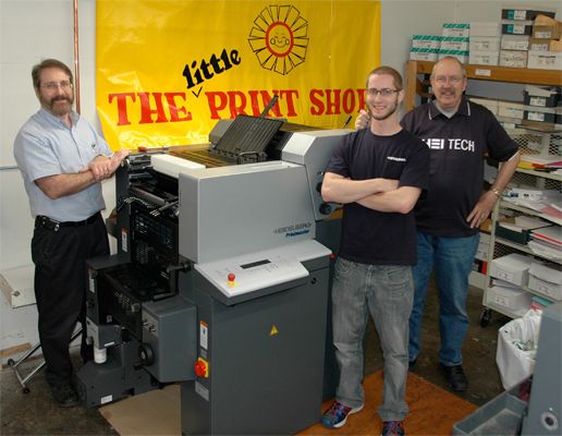 Heidelberg Quickmaster Two Color Press