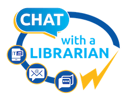Chat with a Librarian logo