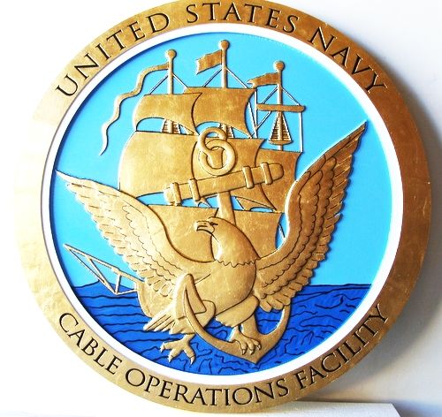 ME5090 -  Seal of the US Navy, 3-D