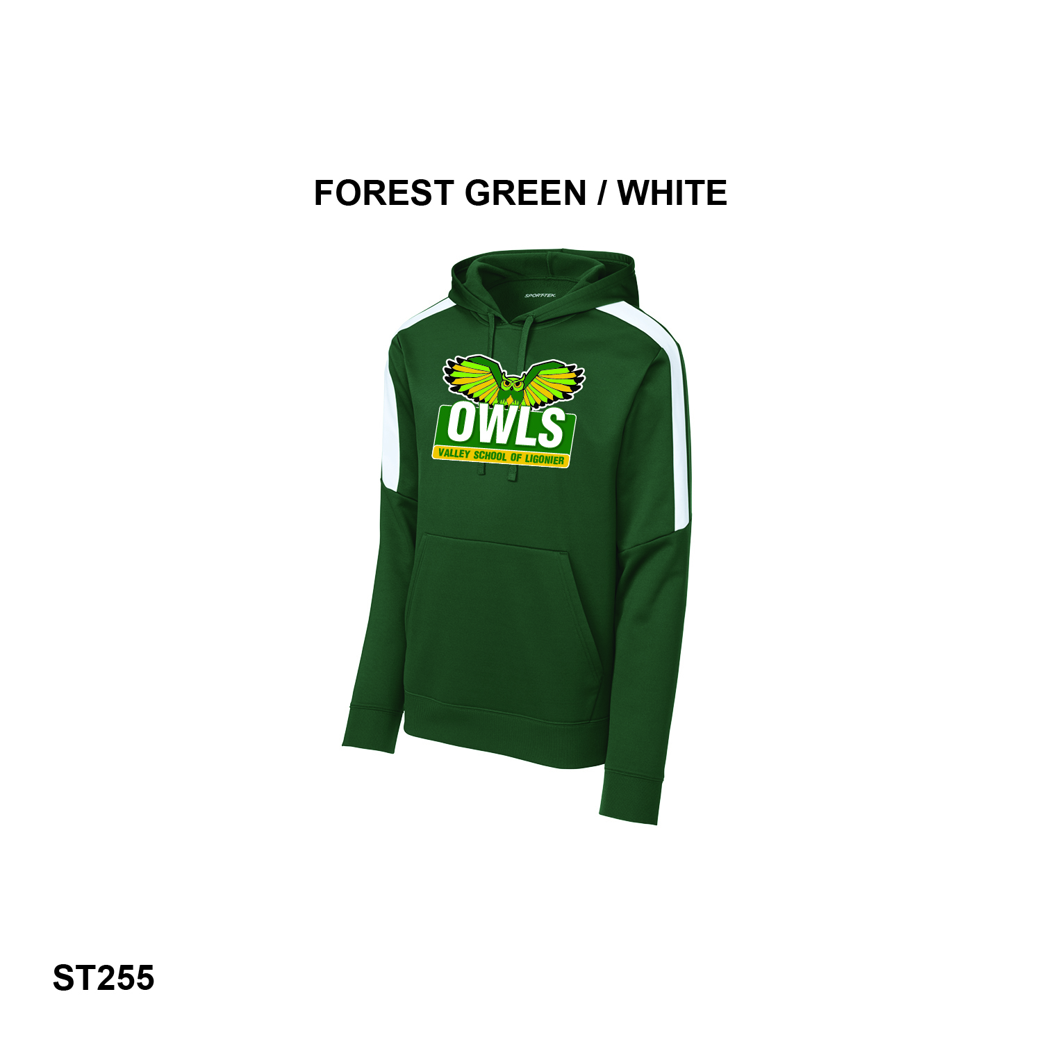 VSOL OWLS LOGO - Sport-Tek® Sport-Wick® Fleece United Pullover Hoodie