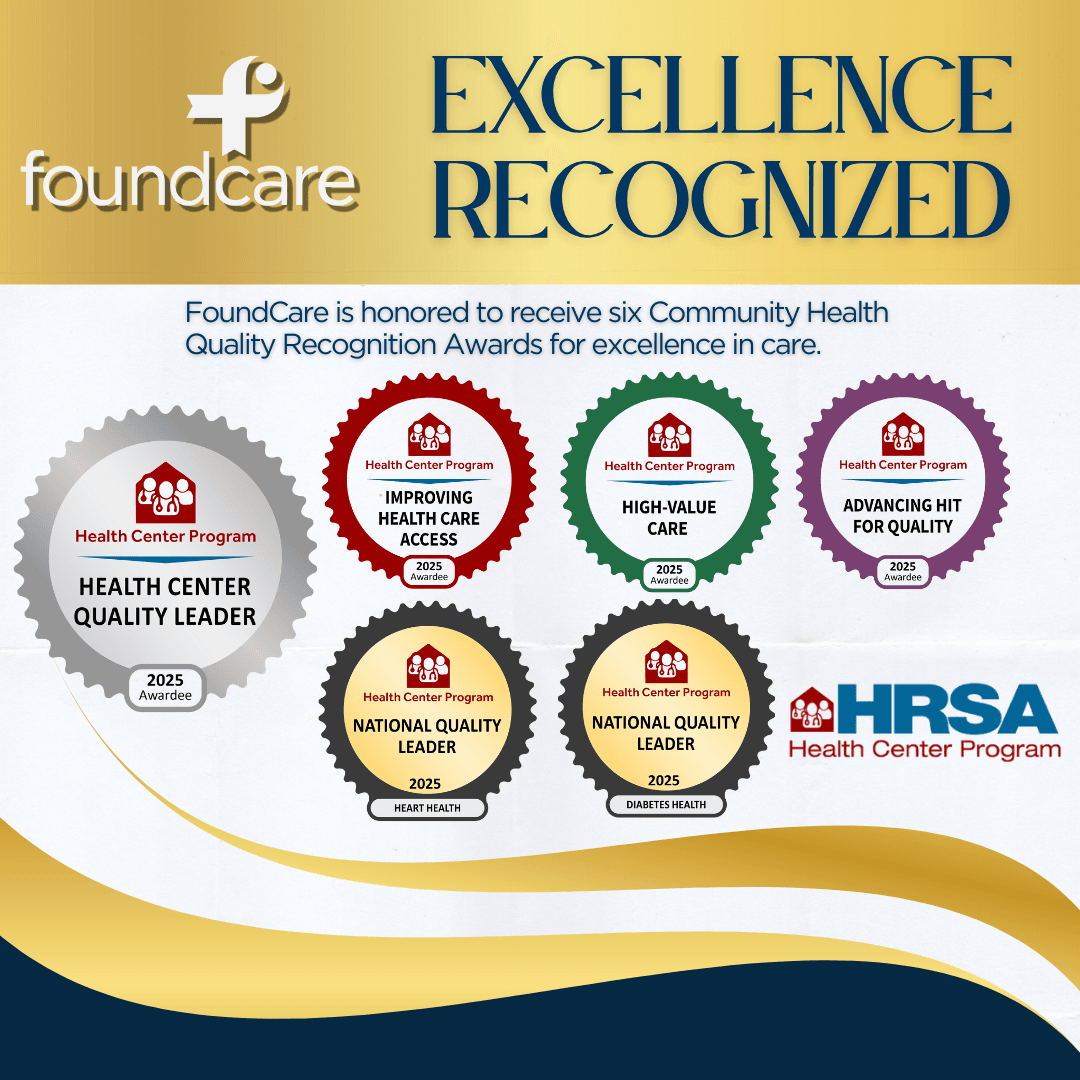 FoundCare Earns Six HRSA 2025 Quality Recognition Badges for Excellence in Care