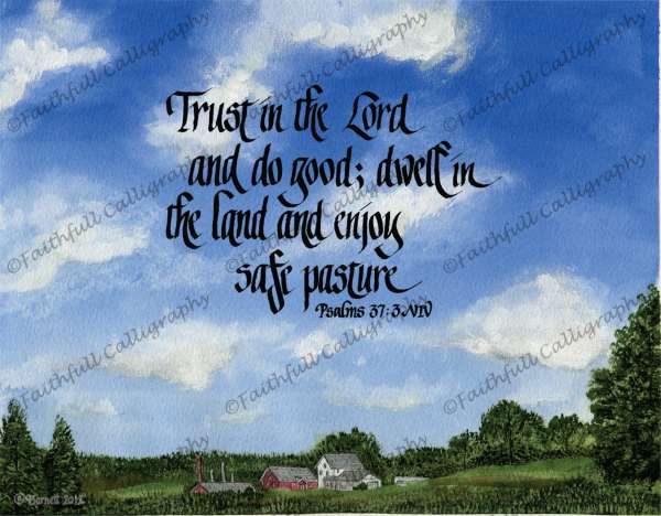 TRUST DWELL (Psalms, Faithwalk)
