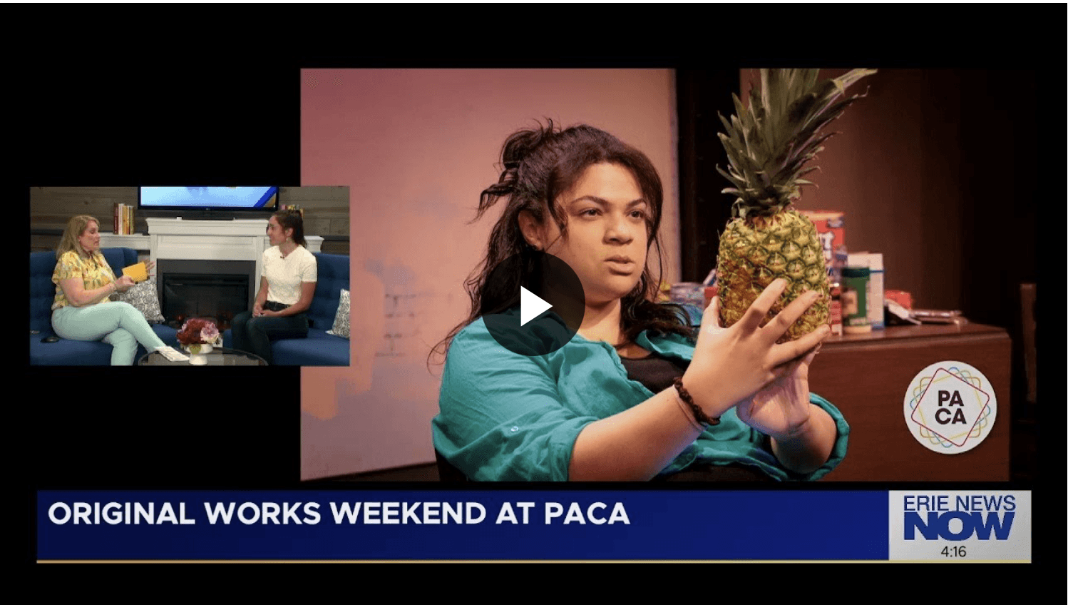 FIRST AT 4: ORIGINAL WORKS WEEKEND AT PACA