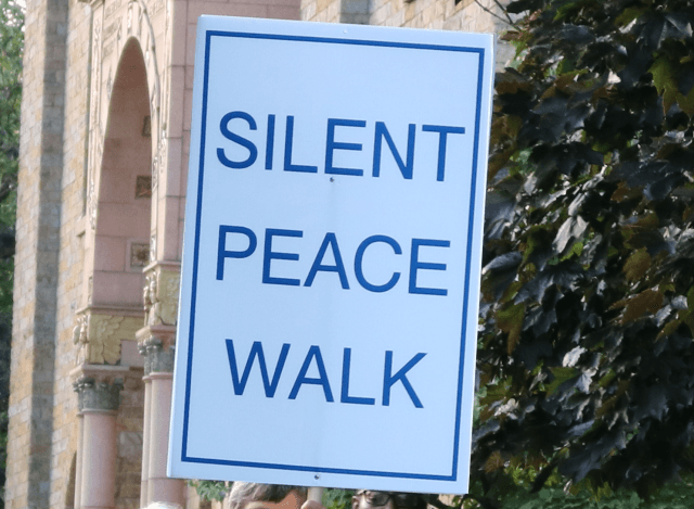 Silent Peace Walk for Peace on Earth