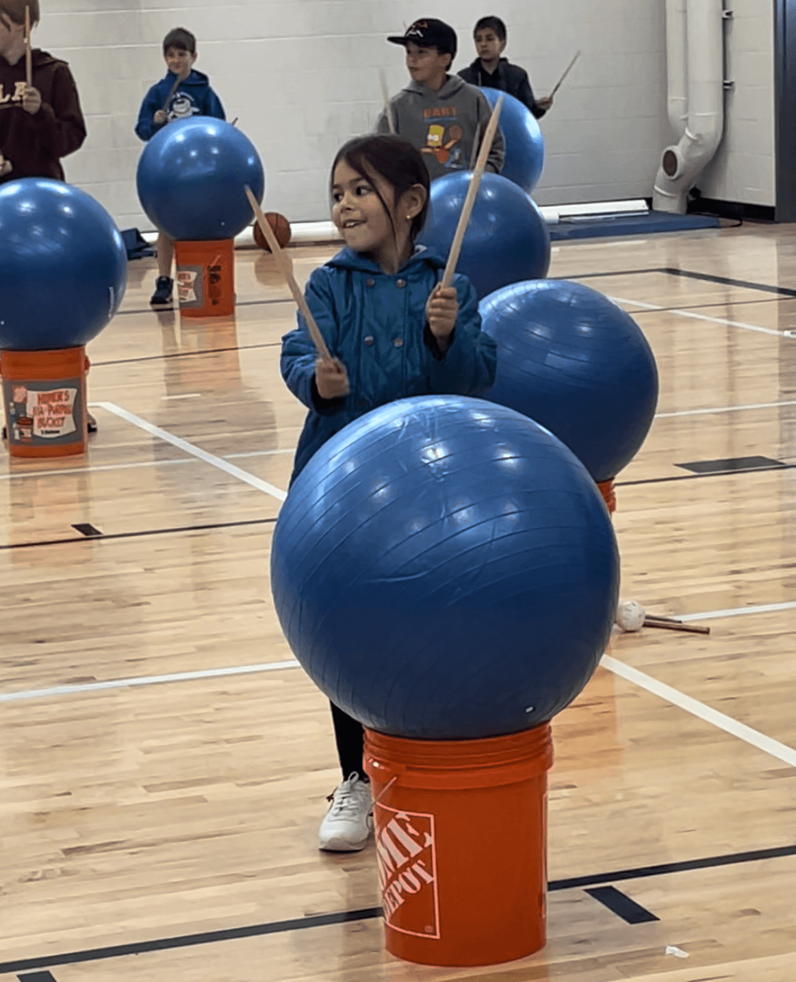 Collaborative Cardio Drumming