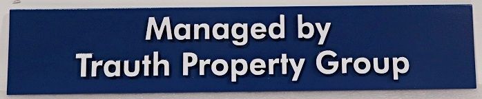 C12468 - Carved and Sandblasted HDU Sign for Property Management Group