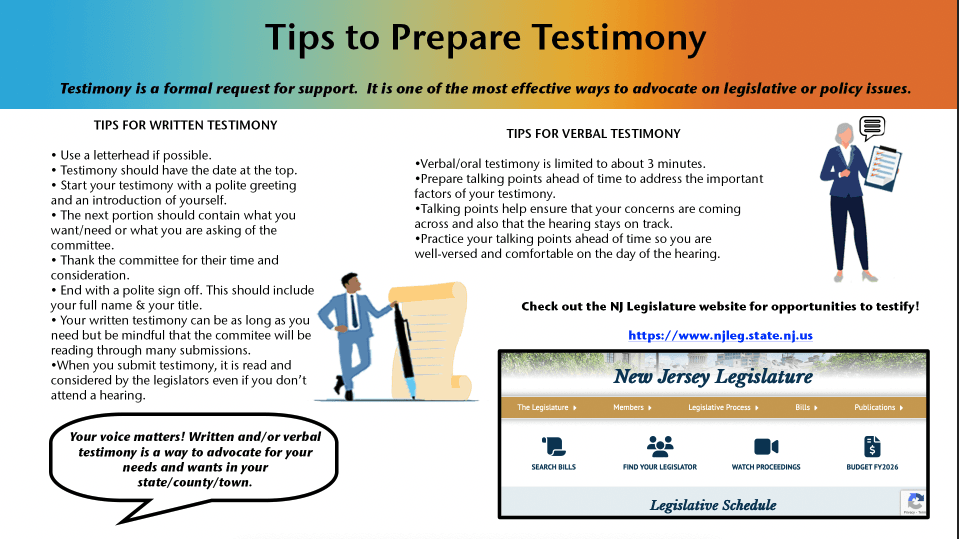 Tips for Crafting Testimony